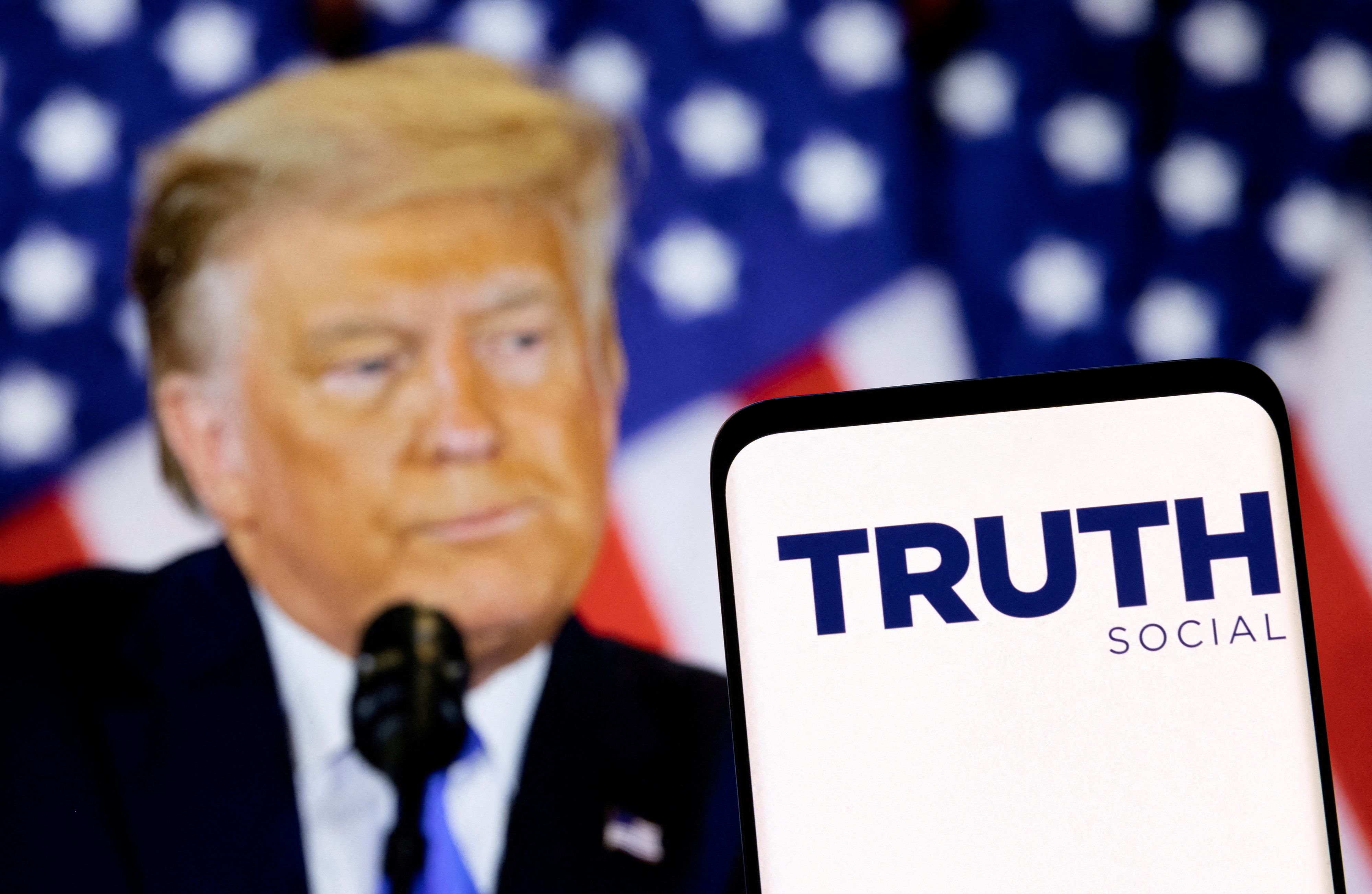 SPAC returns remaining $533 mln raise for Trump social media deal