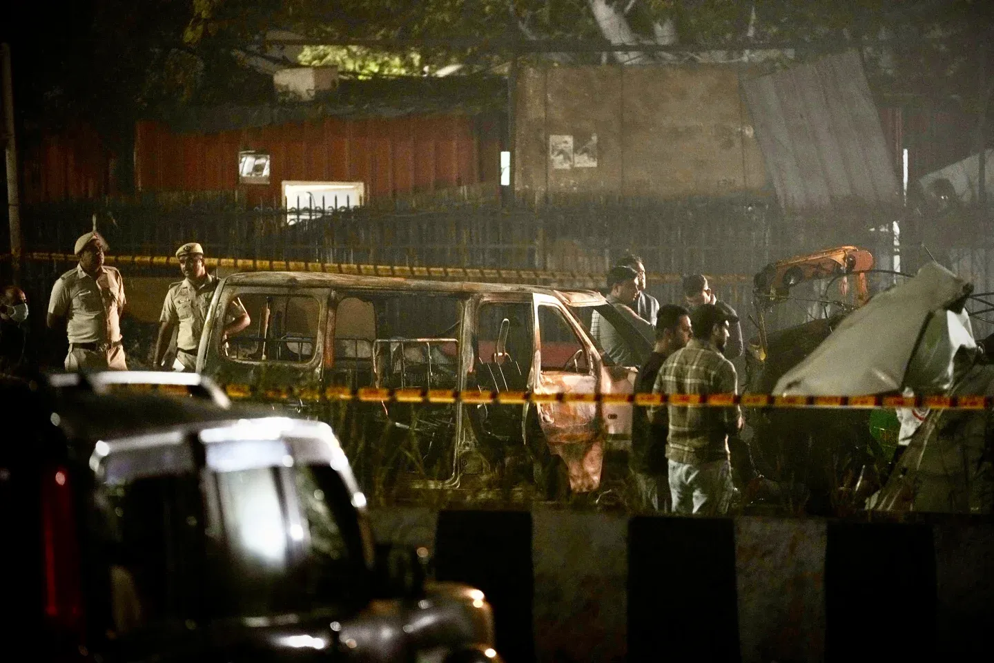 Car blast near New Delhi’s historic Red Fort kills at least 8 people, India’s police say