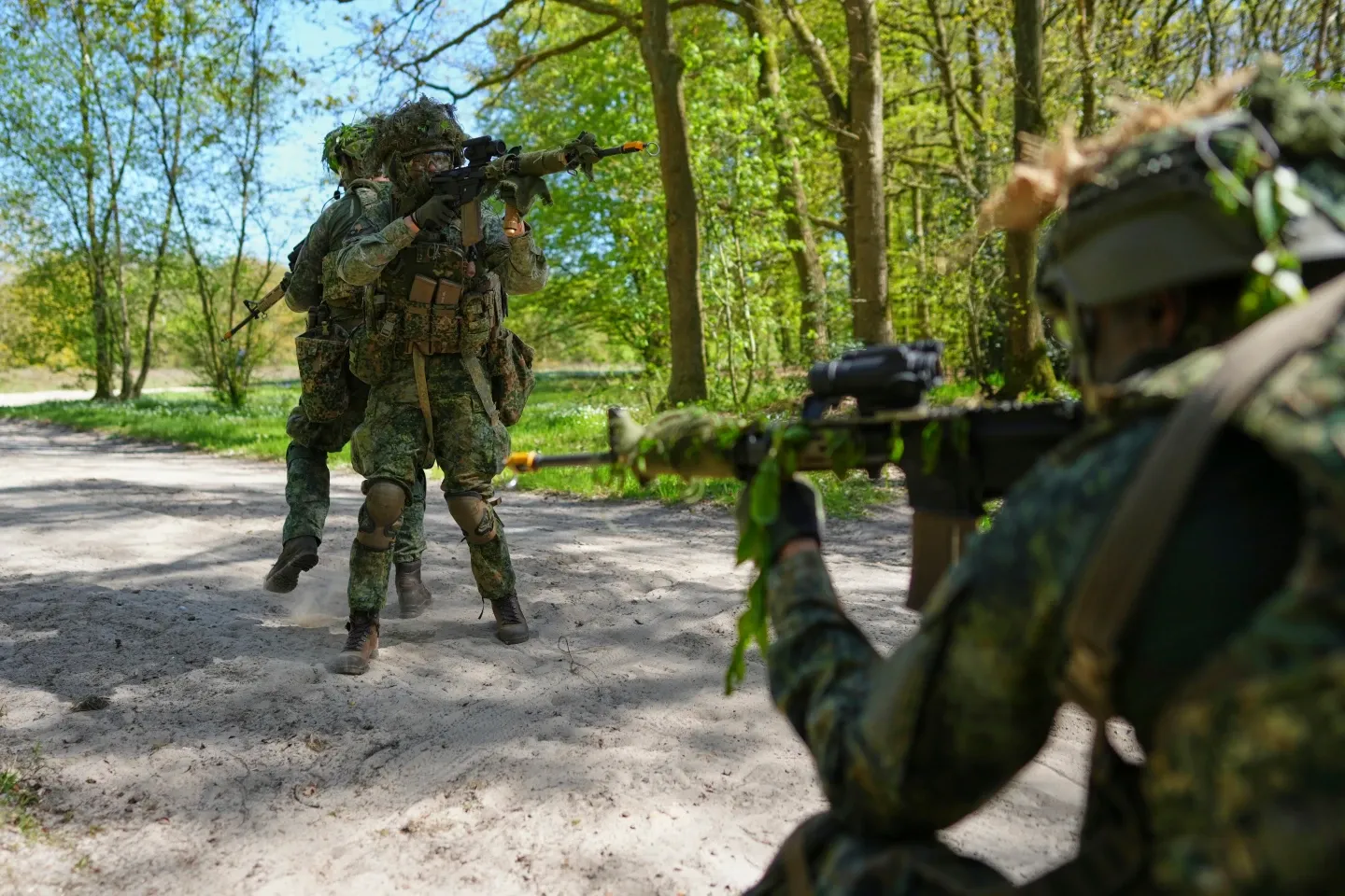 Royal recruits boost volunteers as the Netherlands builds up its military reservists