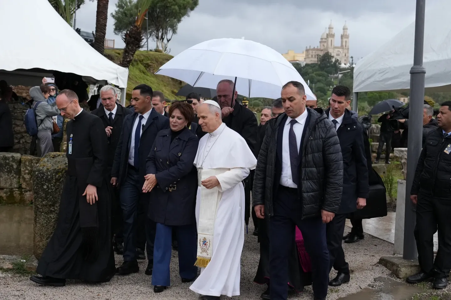 Pope Leo XIV in Algeria walks in footsteps of his spiritual father, St. Augustine