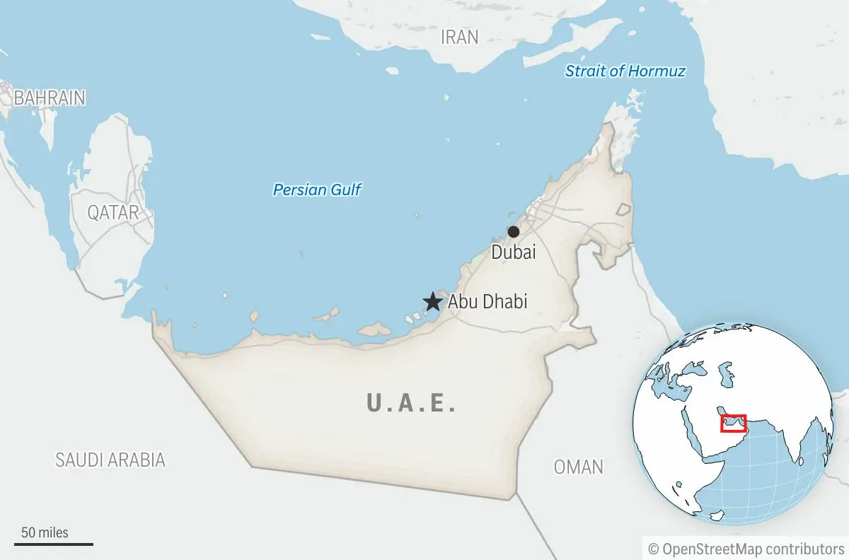 United Arab Emirates says it will leave OPEC, a blow to the oil cartel