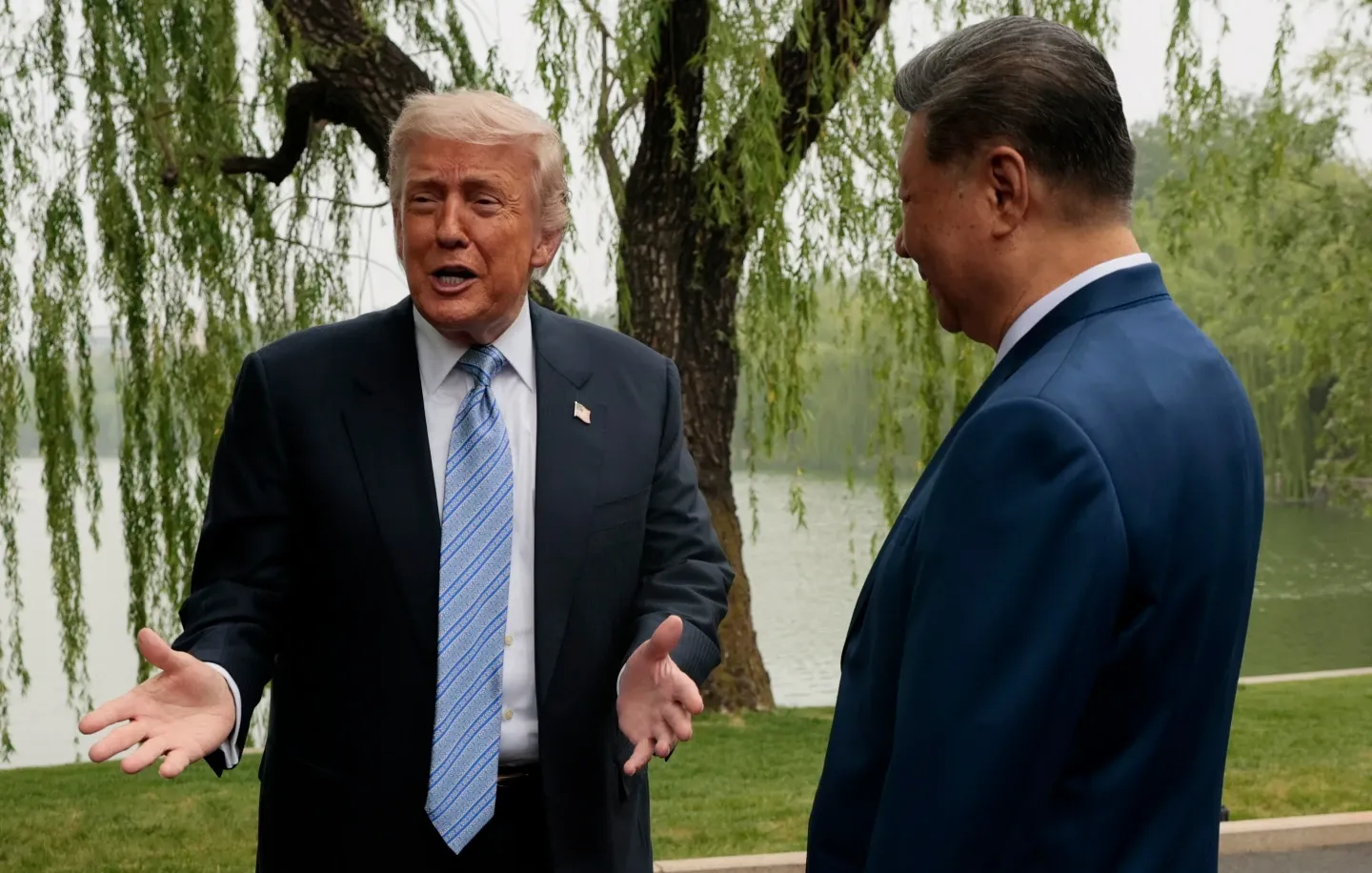 Trump insists US-China relations are in a good place despite differences as he wraps up Beijing trip
