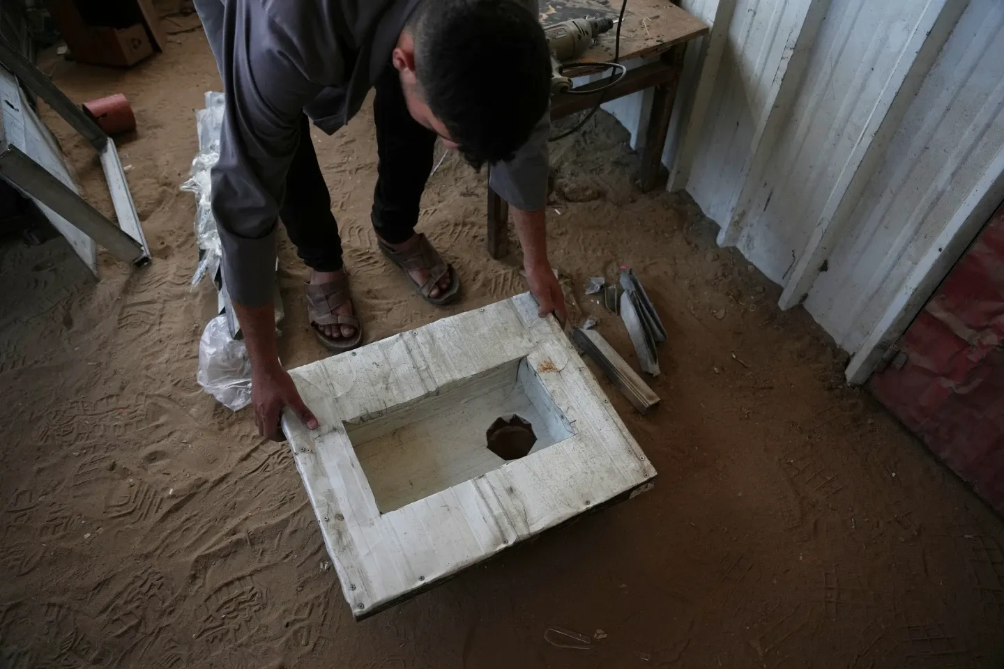 Palestinians suffer from lack of proper toilets across Gaza’s vast tent cities