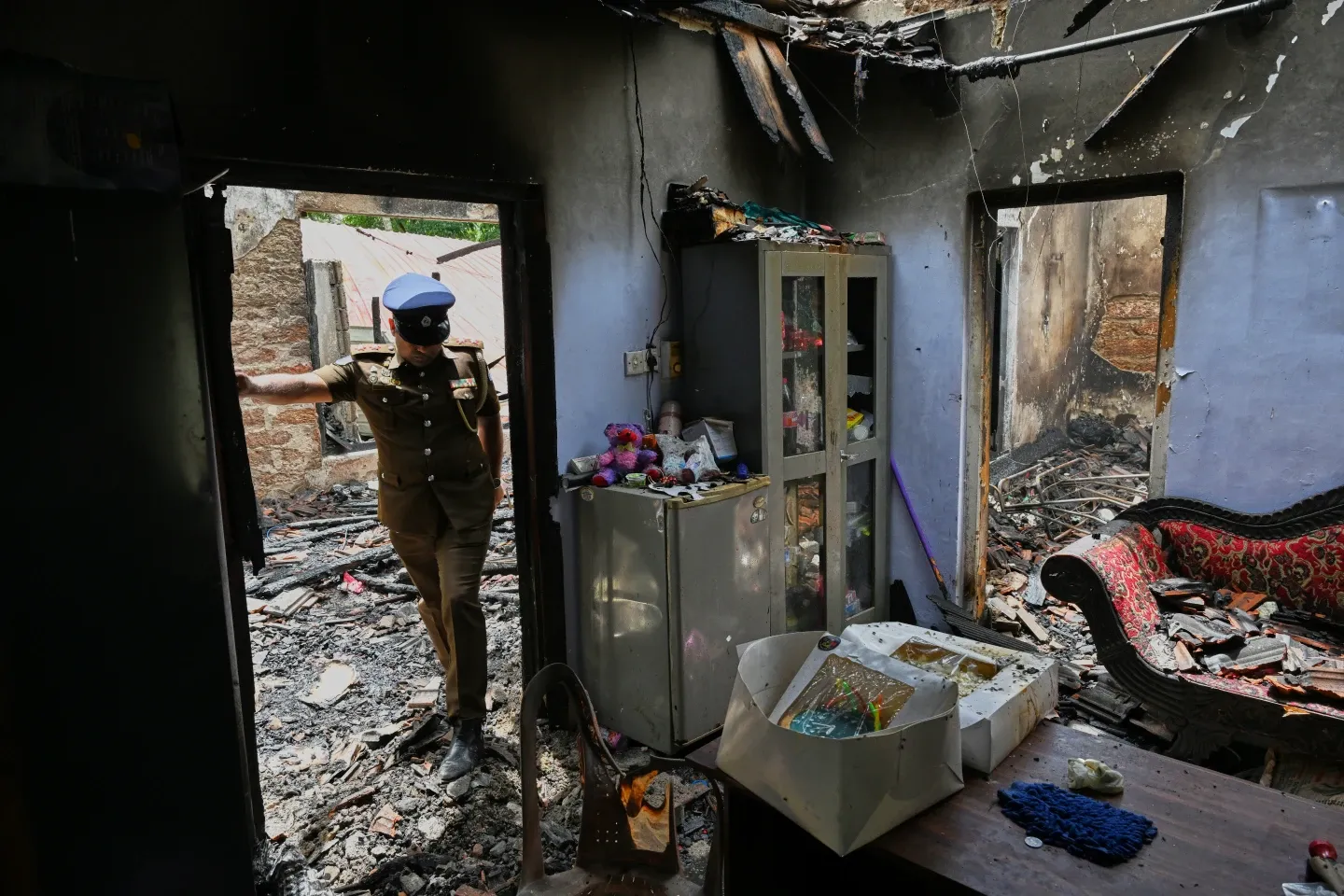 A fire at a nursing home in Sri Lanka kills 12 people