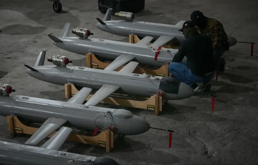 Ukrainian drone strikes kill 1 and spark fire at oil facility in Russia
