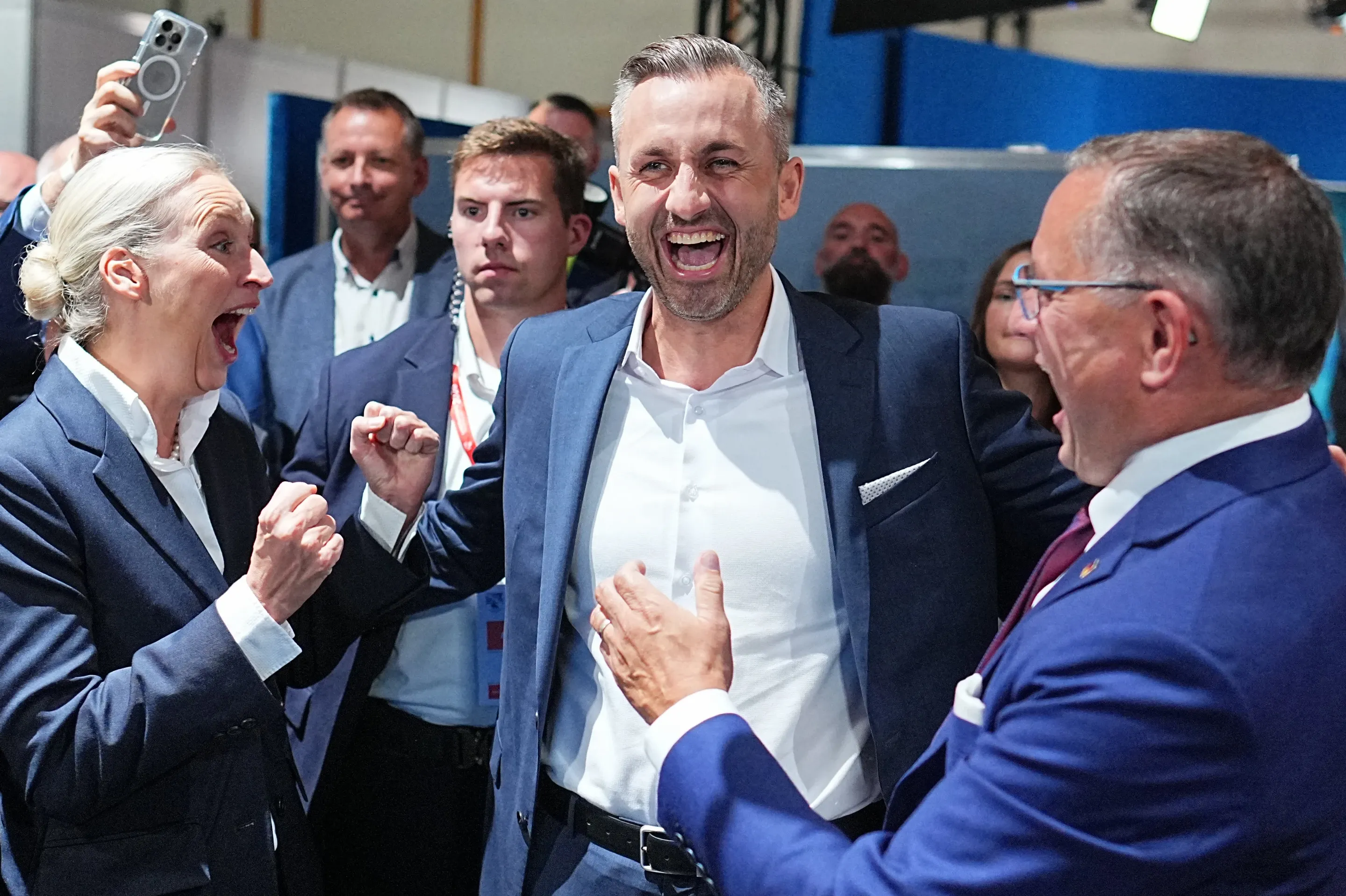 German far-right party set for regional election triumph but uncertain of governing