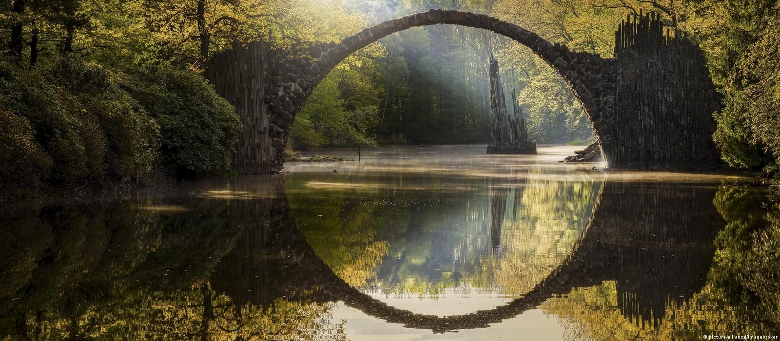 Необычные достопримечательности немецких парков