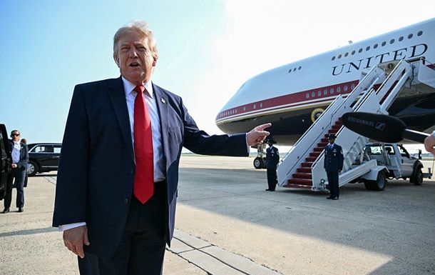 Первый полет Трампа на подаренном Катаром самолете Boeing 747