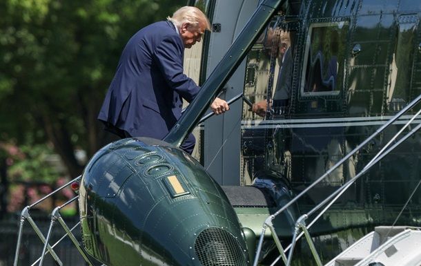 Вертолет Трампа опасно приблизился к пассажирскому самолету в Вашингтоне