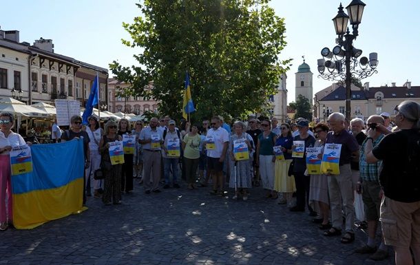 Протесты в польских городах против антиукраинской риторики