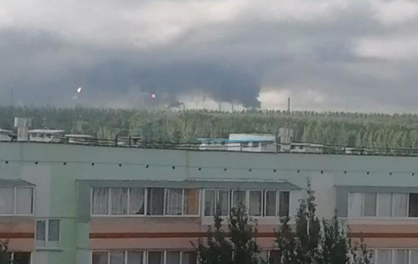 Атака дронов на НПЗ в Нижнекамске Татарстана