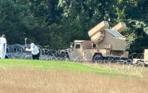 Защитные системы ПВО и РЛС появились рядом с Трампом на турнире LIV Golf