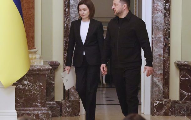 Встреча Зеленского и Санду в Молдове о сфере безопасности и энергетики