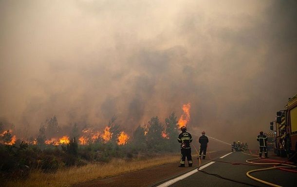 Ущерб от лесных пожаров во Франции достиг почти полумиллиарда евро