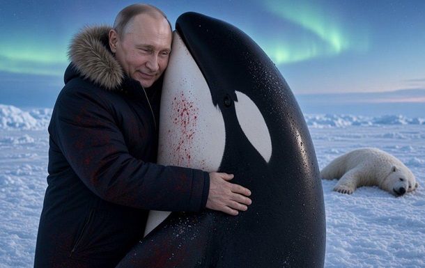 Заявление Путина о косатках на Северном полюсе вызвало волну мемов