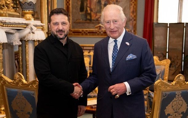 Зеленский рассказал о встрече с королем Британии