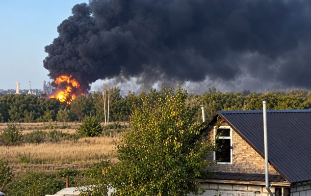 В Тамбовской области РФ горит объект Транснефти