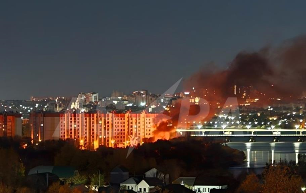 Дроны атаковали Воронеж: в городе вспыхнули пожары