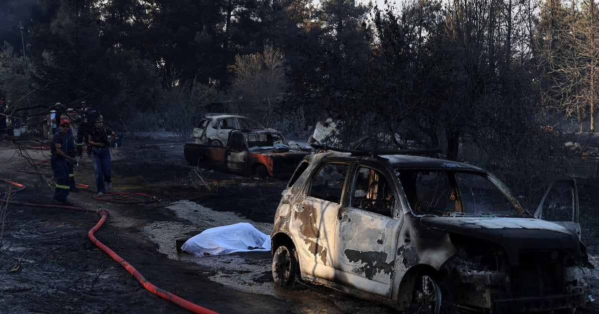 Dve osobe poginule u požaru na sjeveru Grčke