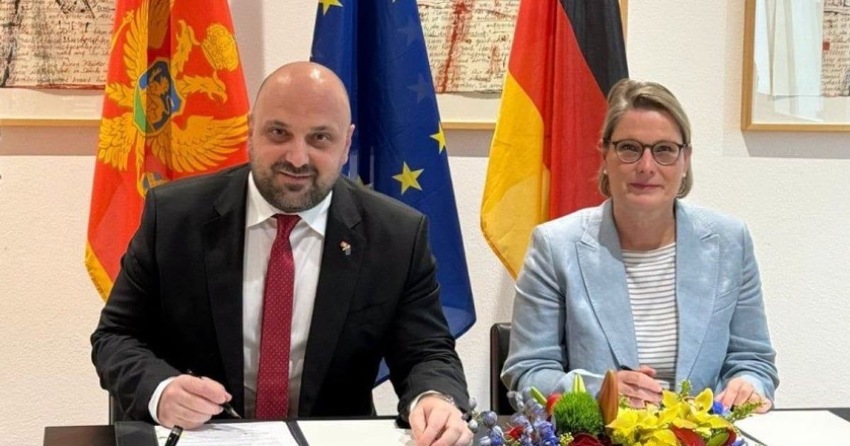 Božović potpisao program saradnje sa Njemačkom u oblasti pravosuđa do 2028. godine