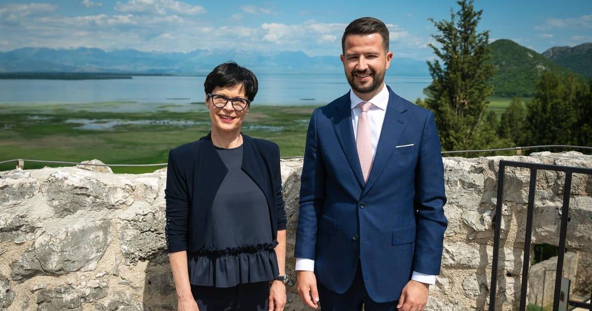 Marta Kos specijalna gošća Milatovića na prijemu povodom Dana državnosti