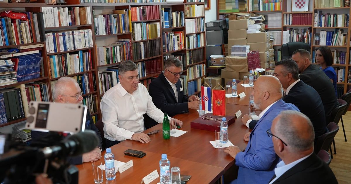 Milanović s predstavnicima hrvatske zajednice u Donjoj Lastvi
