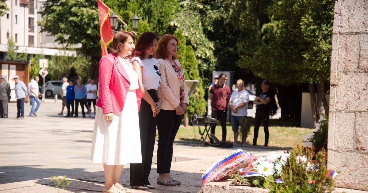 AŽ DPS položile vijence na spomenike antifašizma Da je vječna Crna Gora