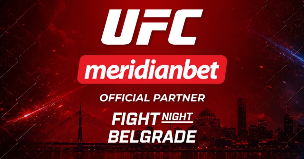 Meridianbet UFC: Zvanični partner UFC Fight Night Belgrade podržava brazilsku zvijezdu Mic