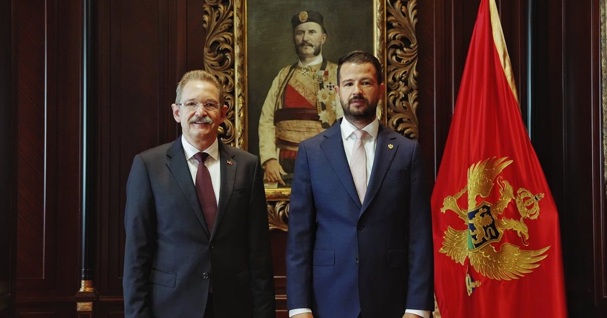 Milatović primio Feltena u oproštajnu posjetu: Podrška Njemačke ključna za završetak evropskog puta