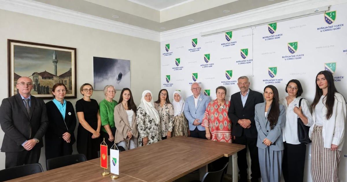 Majke Srebrenice posjetile Bošnjačko vijeće u Crnoj Gori: Obrazovanje ključ za očuvanje is