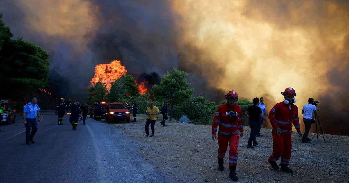 Grčka: Evakuisano ugroženo stanovništvo zbog širenja požara u više oblasti