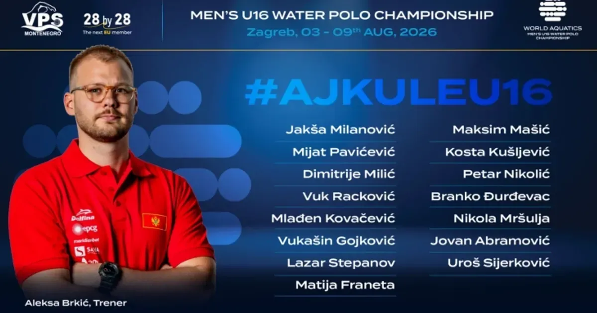 Mlada vaterpolo reprezentacija otputovala na Svjetsko prvenstvo