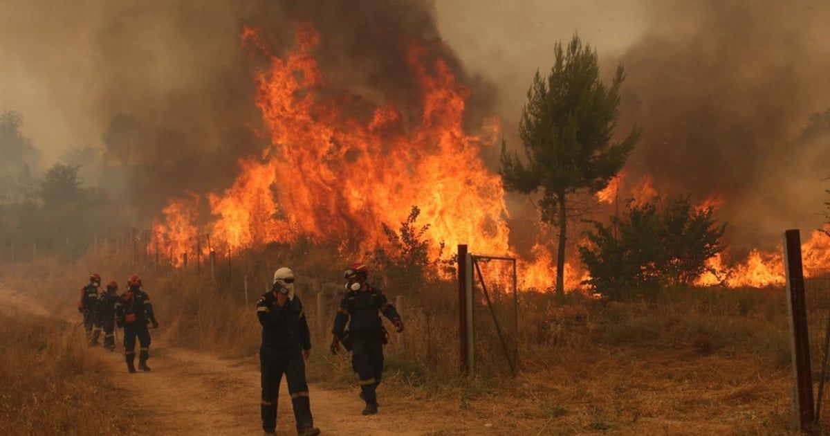 Požari u Grčkoj Vatra na 50 kilometara od Atine