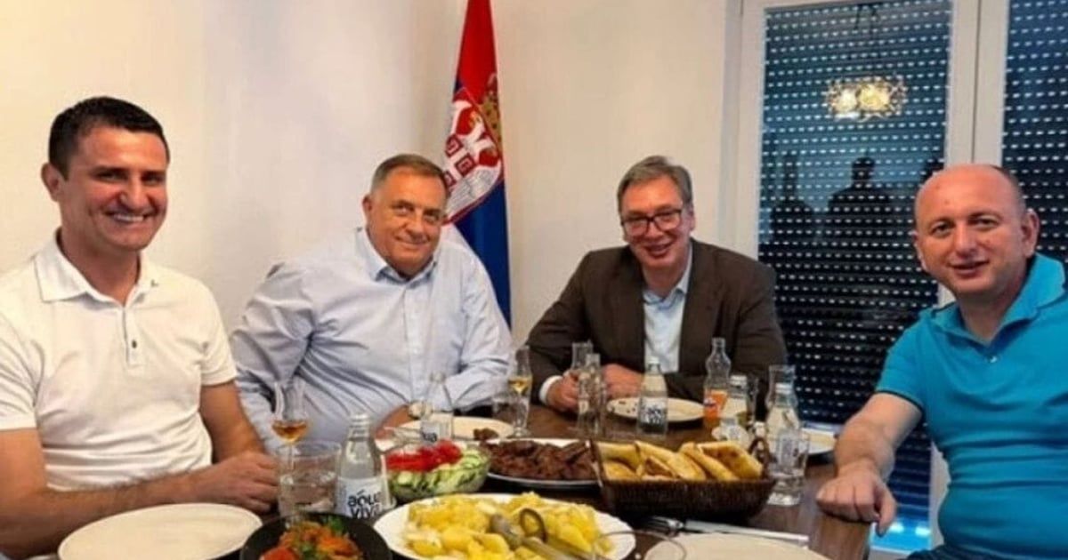 Hvala, braćo Srbi, što ste ovdje sa mnom: Vučić okupio Kneževića, Zogovića i Dodika
