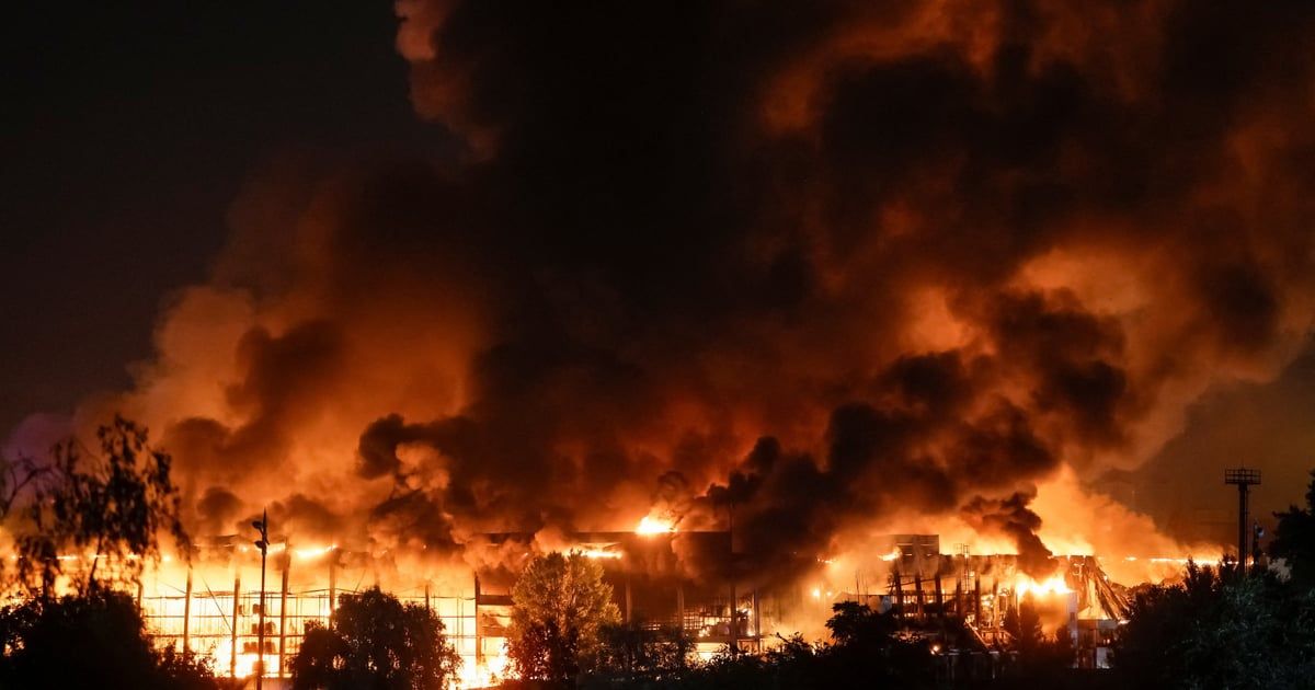 Ruski napad na Kijev: Jedna osoba poginula, izbio niz požara