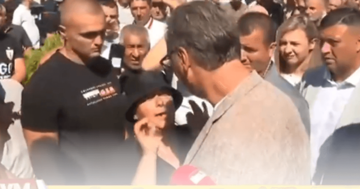 VIDEO Vučić se prepirao s građankom u Prokuplju, pa joj ponudio novac uz uslov da sve zabi
