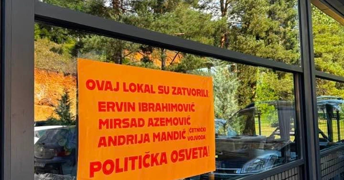 Poruke „POLITIČKA OSVETA“ osvanule na lokalima u Rožajama: Kalač prozvao Ibrahimovića, Aze
