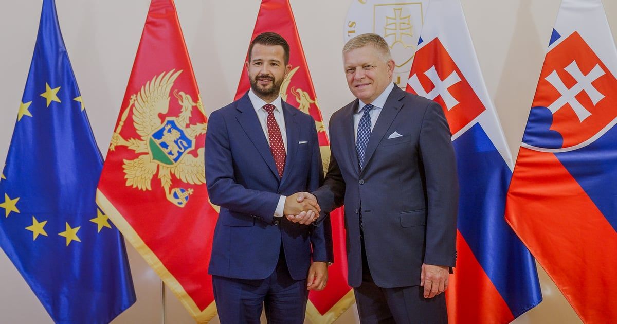 Fico: Crna Gora ima istorijsku priliku, Slovačka podržava „28 do 2028“