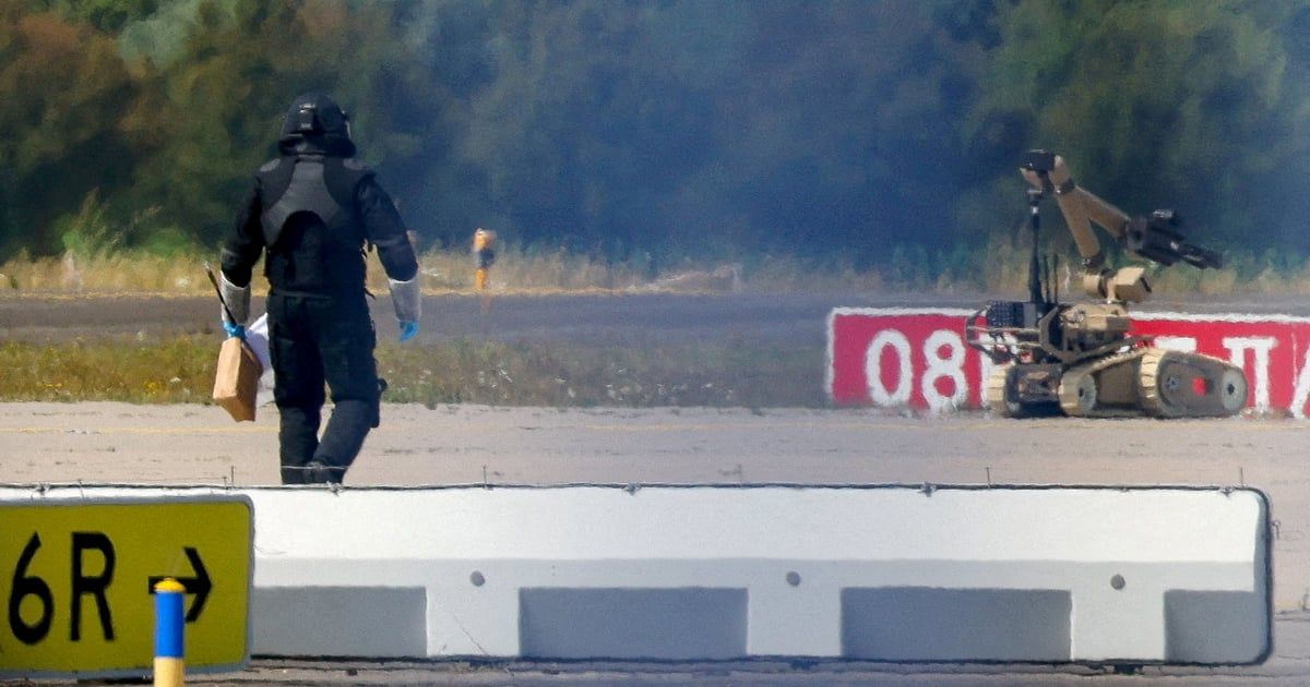 Dron udario u krilo ukrajinskog aviona na aerodromu u Lajpcigu, Njemačka strahuje od moguć