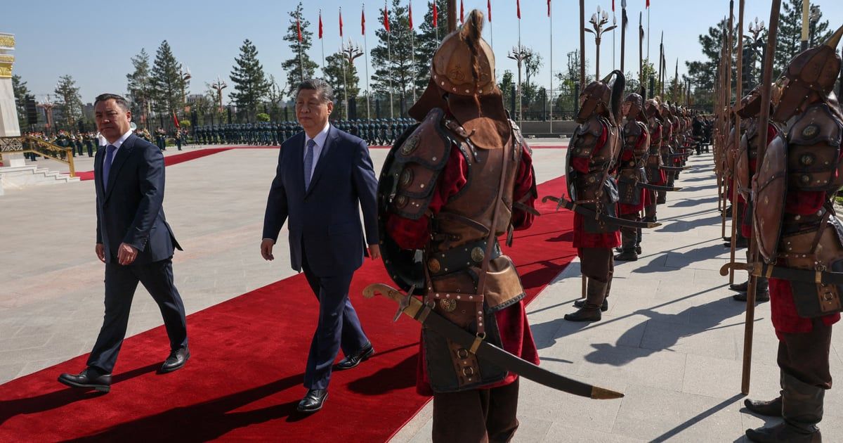 Si, Putin i Pezeškian na samitu u Kirgistanu
