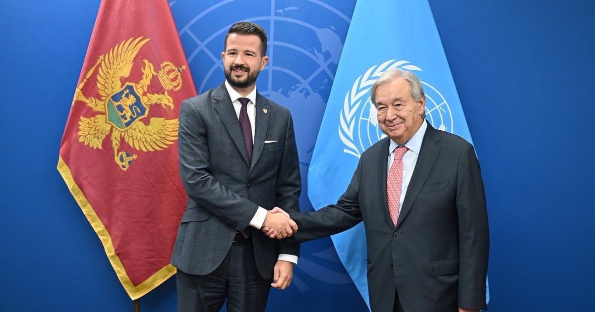 Milatović sa Guterešom: Uspjeh Crne Gore na evropskom putu bio bi važna poruka i za EU