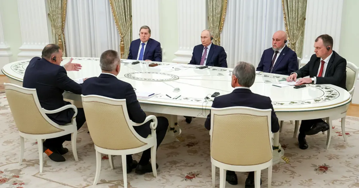 Dodik Putinu: „Drago mi je što vraćate snagu Rusiji kao velesili“