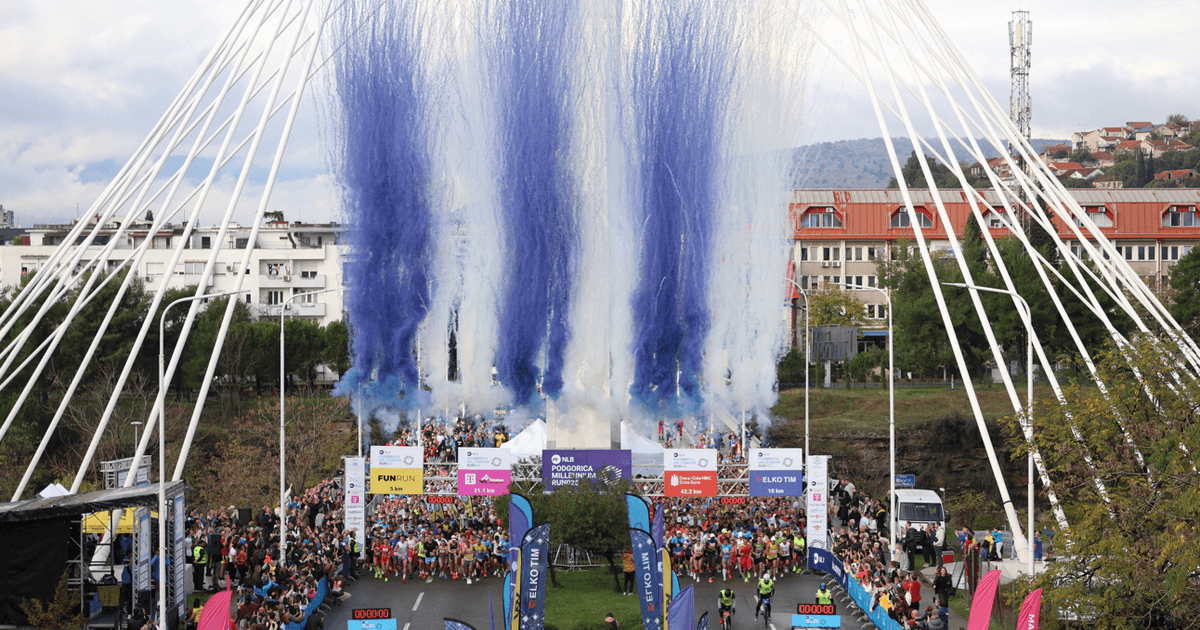 Podgorica odbrojava do velikog trkačkog dana: NLB Millennium Run 8. novembra