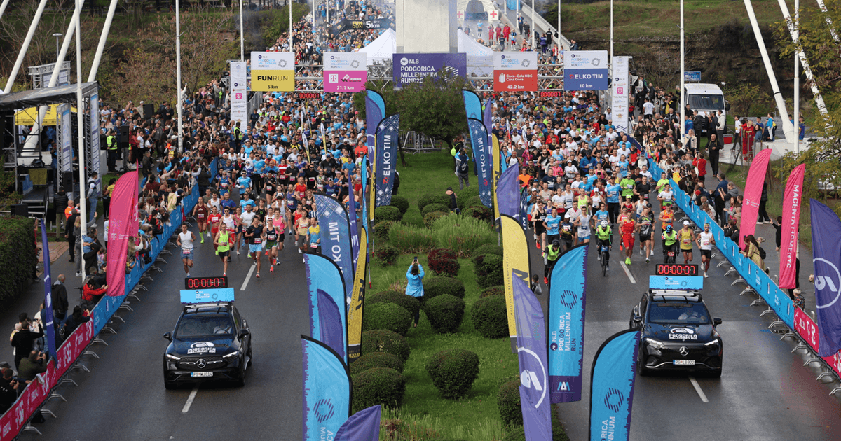 Pet kilometara za tim i zajednicu: NLB Podgorica Millennium Run poziva kompanije da okupe