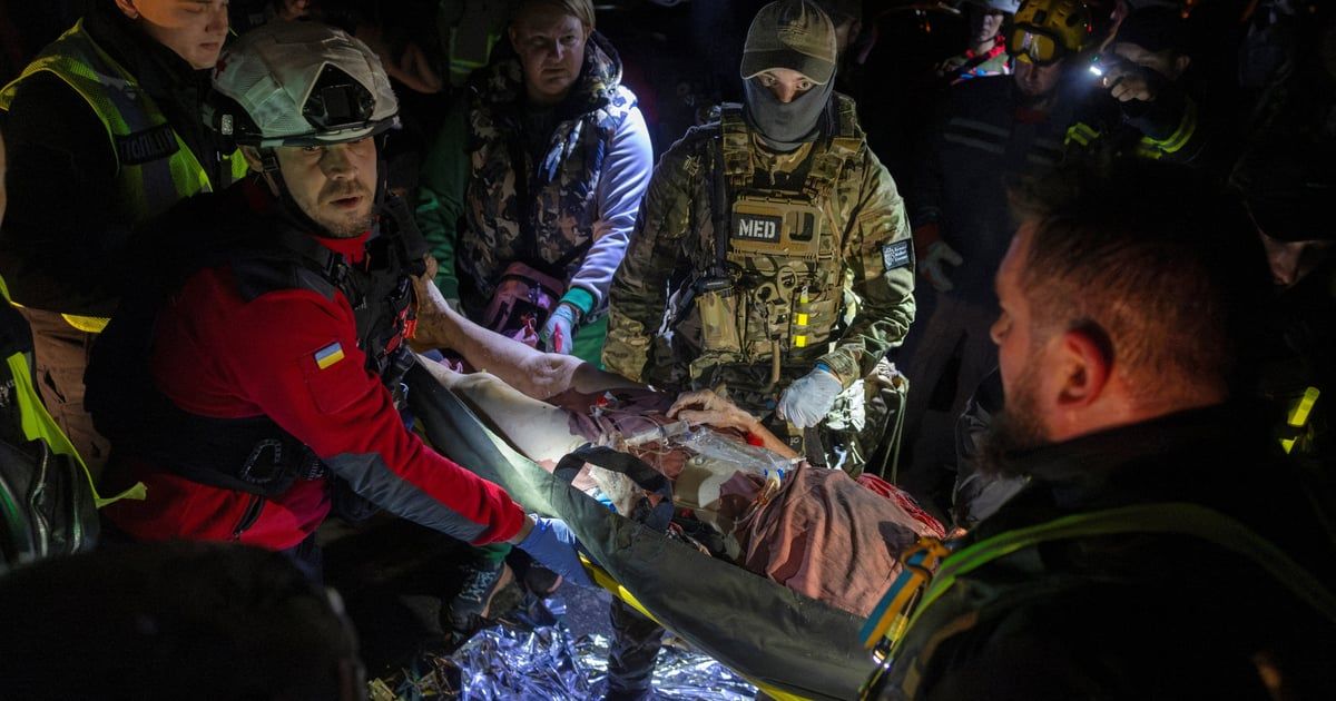 Ruski raketni napad na Kijev: Dvoje poginulih, 21 osoba