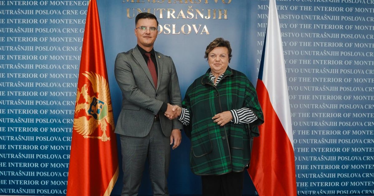 Šaranović: Crna Gora će pamtiti doprinos ambasadorke Češke