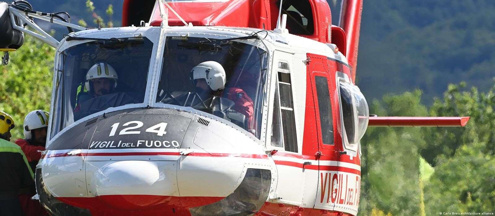İtalya'da helikopter kazasında 5 kişi hayatını kaybetti